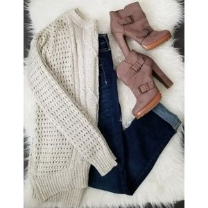 Forever 21 Cable Knit Sweater